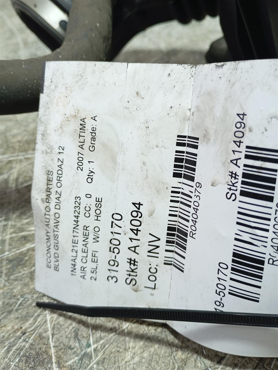Air Cleaner for 2007-2011 Nissan Altima 2.5L (4 cylinder) w/o Hybrid and other applications