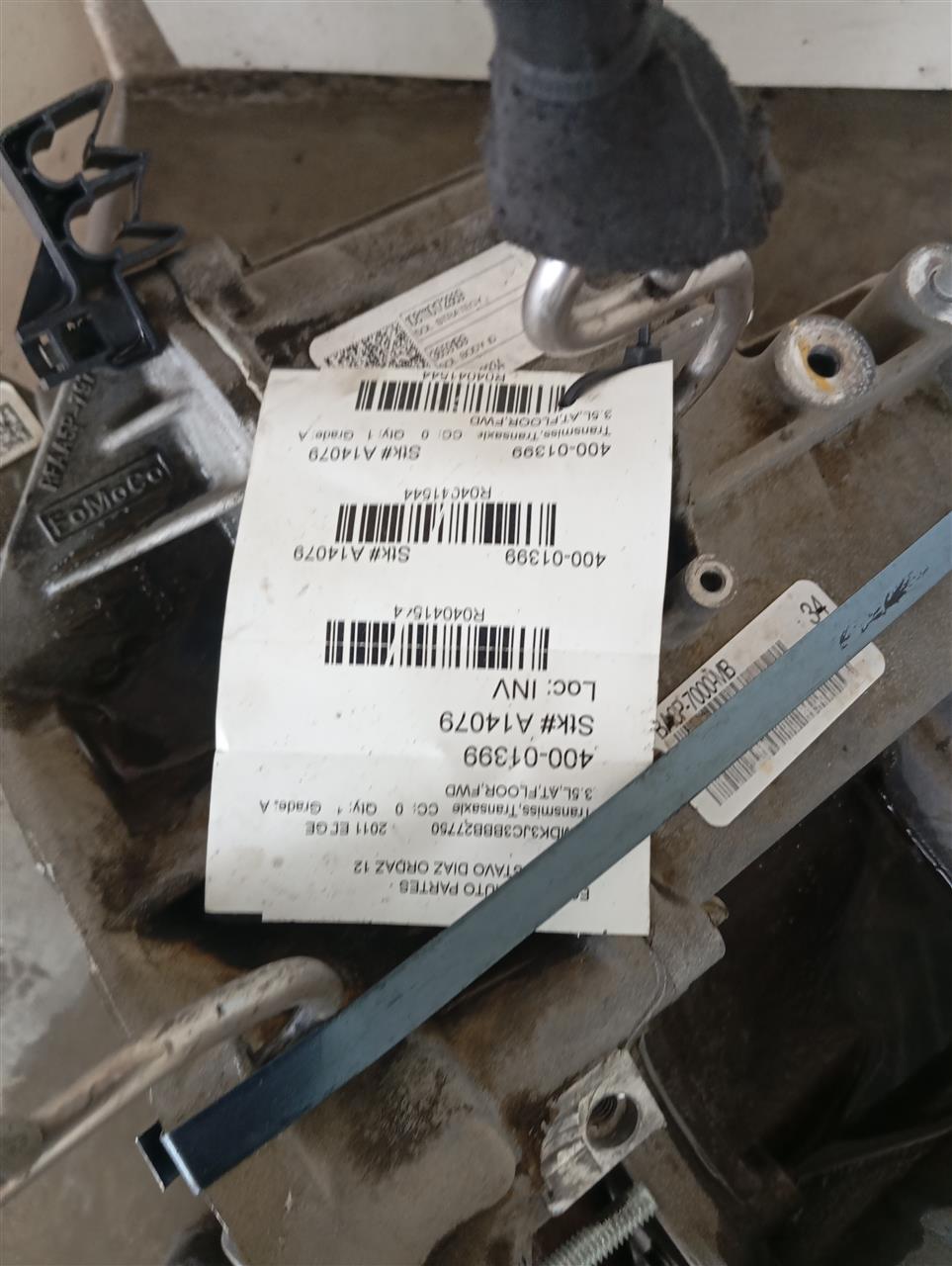 2011 EDGE Ford Transmiss,Transaxle