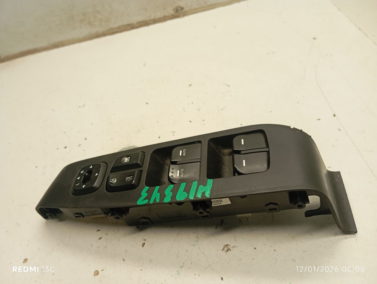 2016 Kia SOUL Front Door Switch