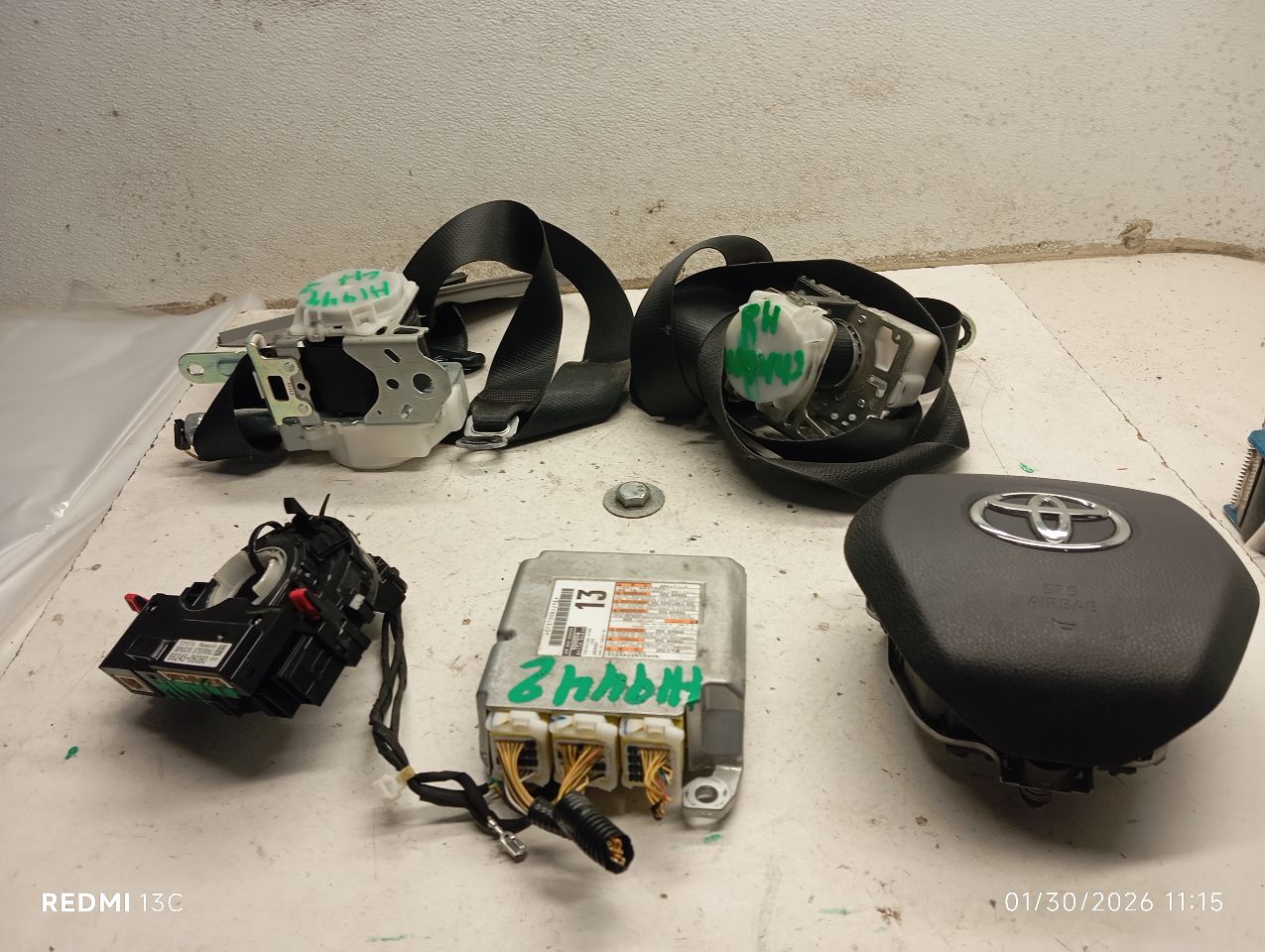 2020 Toyota CAMRY Air Bag
