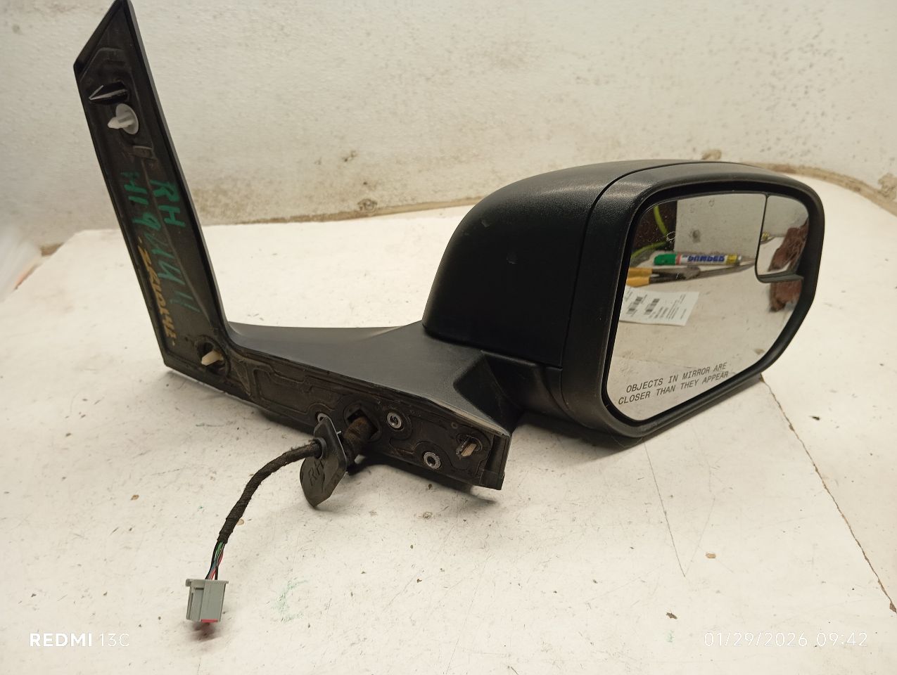 2015 Ford TRANSIT CONNECT Side View Mirror