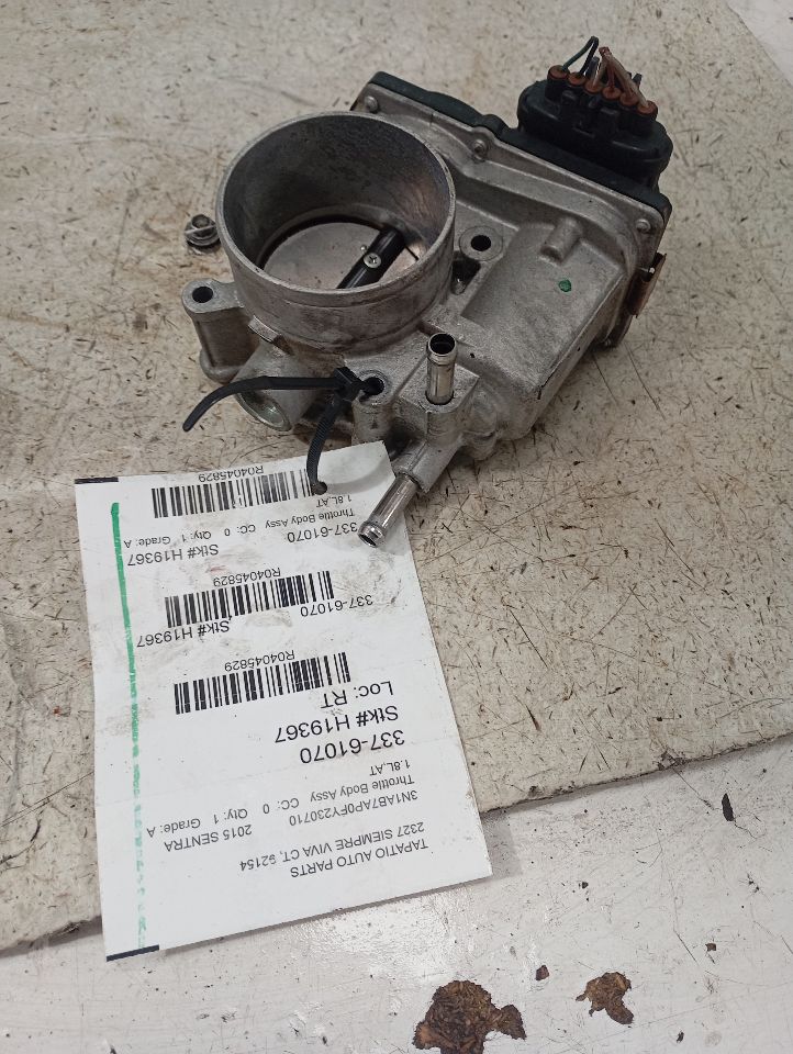 Used 2015 Nissan SENTRA Throttle Body Assy - Stock #H19367