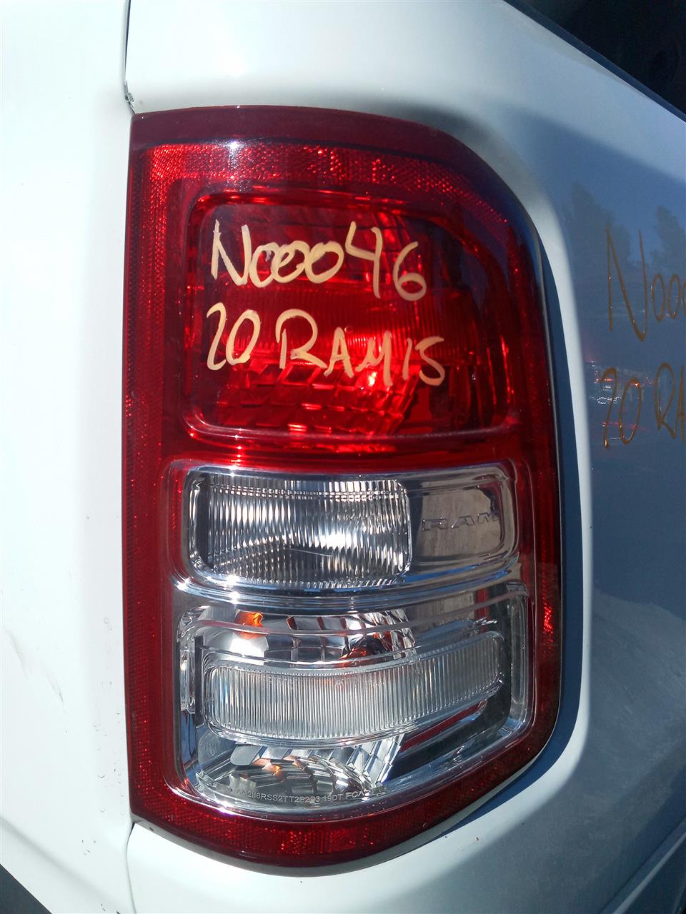 2020 Chrysler DODGE 1500 PICKUP Tail Lamp