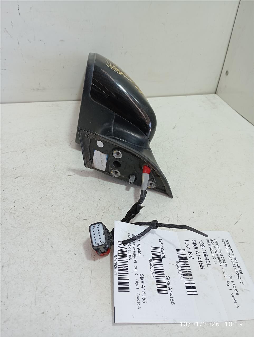 Used 2018 Kia FORTE Side View Mirror - Stock #A14155