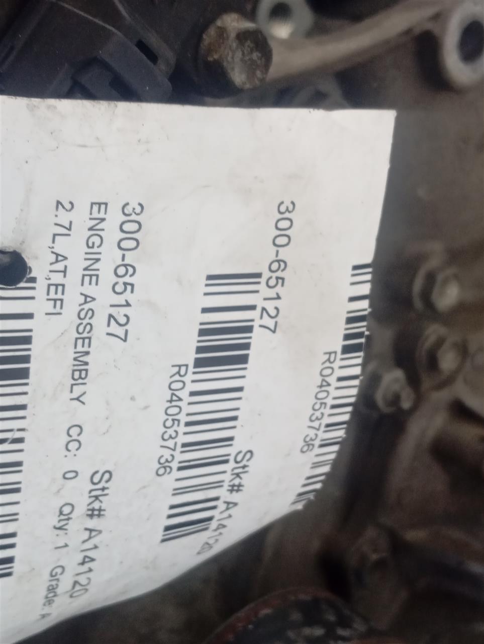2013 Toyota TACOMA Engine Assembly