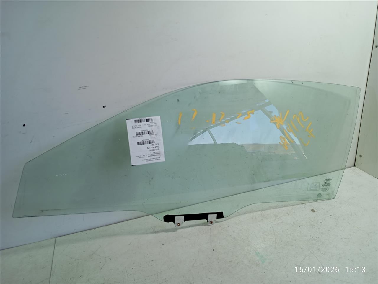 2002 Honda CIVIC Door Glass, Front