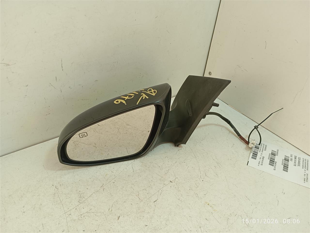 Used 2015 Toyota COROLLA w/o heated - Stock #A14176