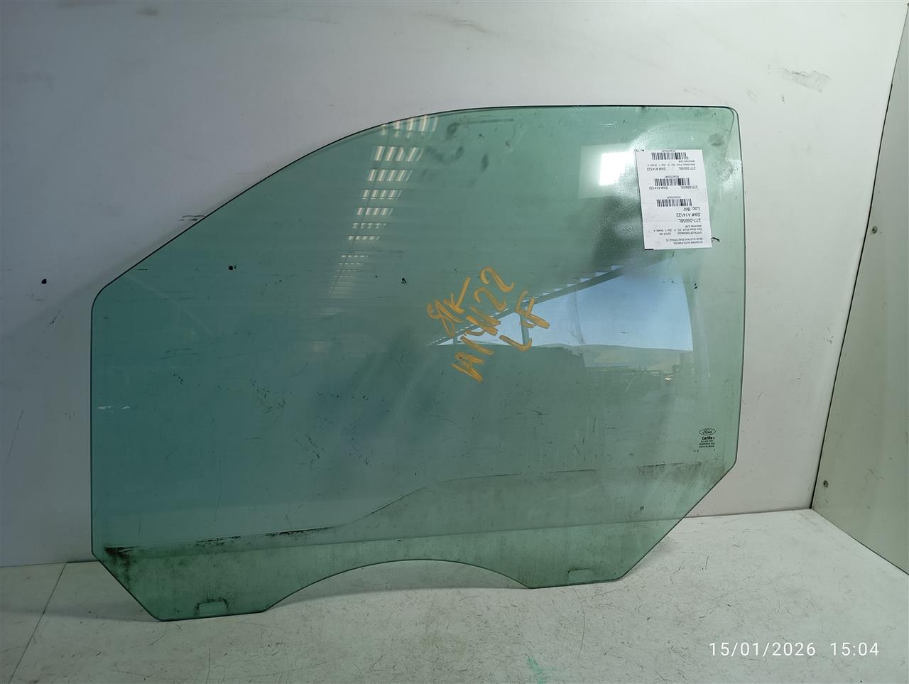 2013 Ford FORD F150 PICKUP Door Glass, Front