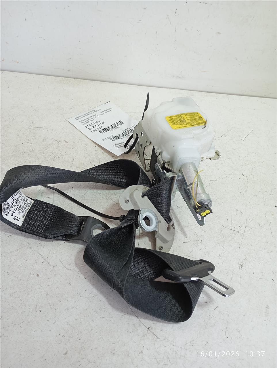 Used 2016 Toyota COROLLA Seat Belt, Front - Stock #A14145