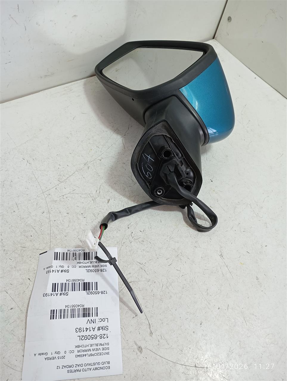 Used 2015 Nissan VERSA Side View Mirror - Stock #A14193