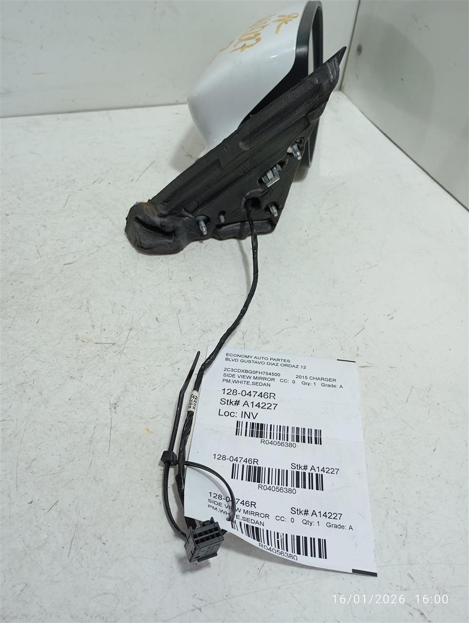 Used 2015 Chrysler OMNI Side View Mirror - Stock #A14227