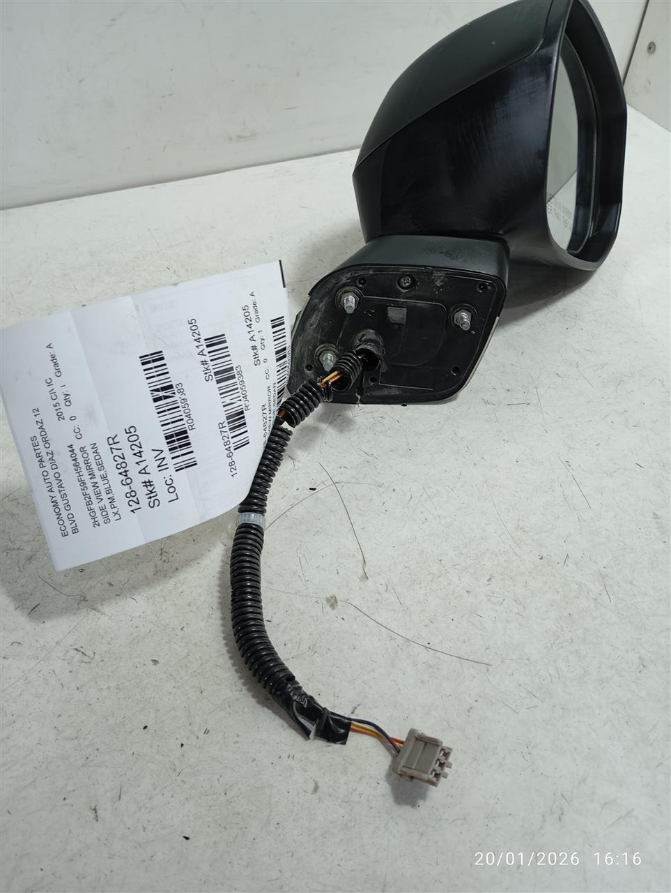 Used 2015 Honda CIVIC w/o camera - Stock #A14205