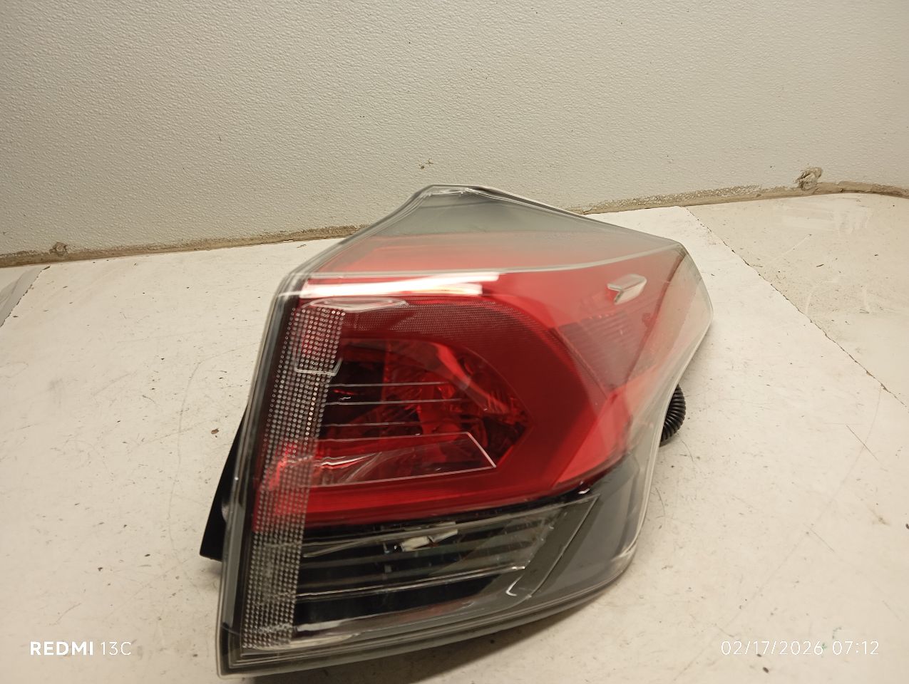 2016 Toyota RAV4 Tail Lamp