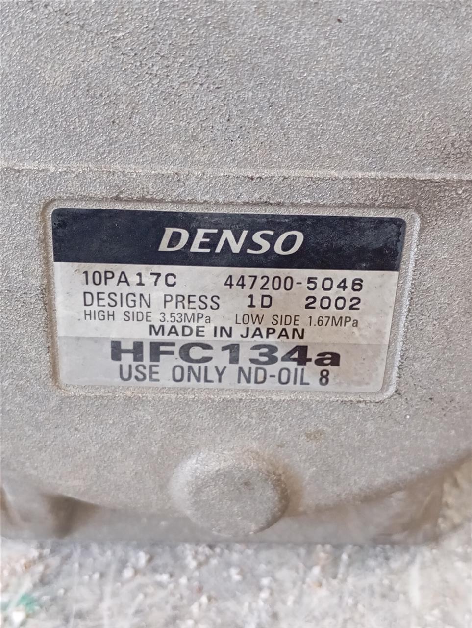 Used 2002 Honda ACCORD AC Compressor - Stock #A14270