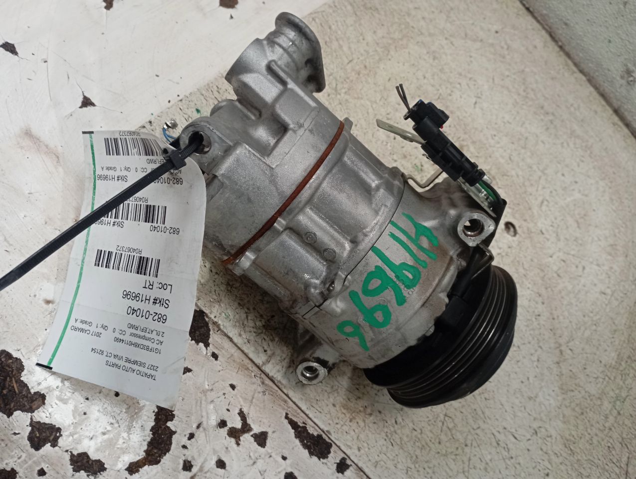 2017 CAMARO General Motors AC Compressor