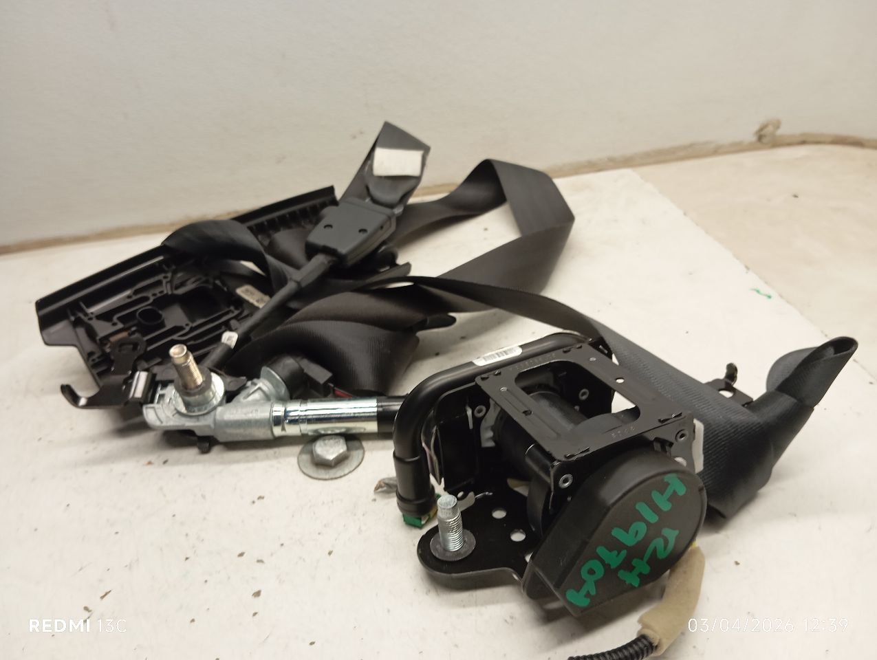 Used 2018 Honda ACCORD retractor - Stock #H19704