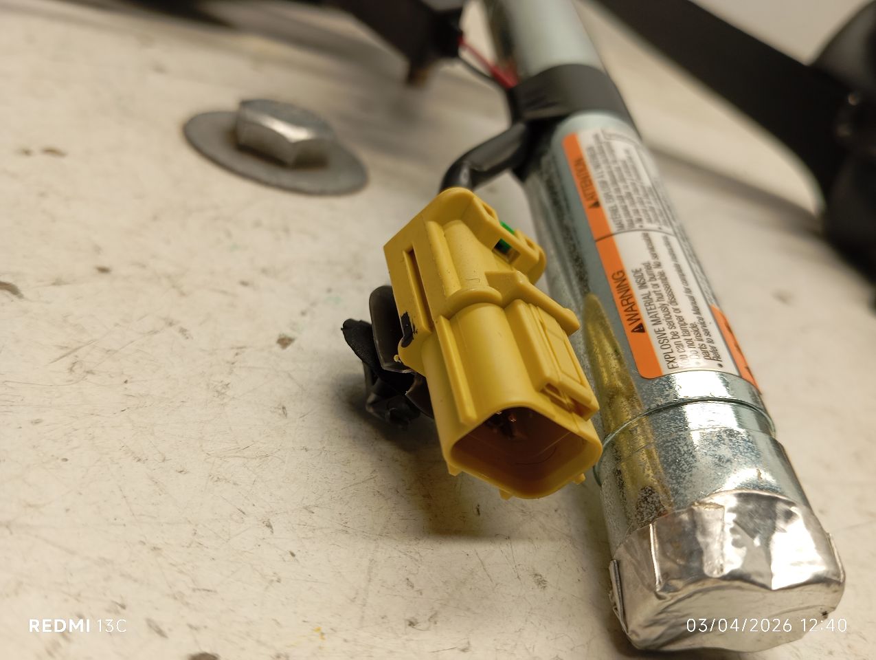 Used 2018 Honda ACCORD retractor - Stock #H19704