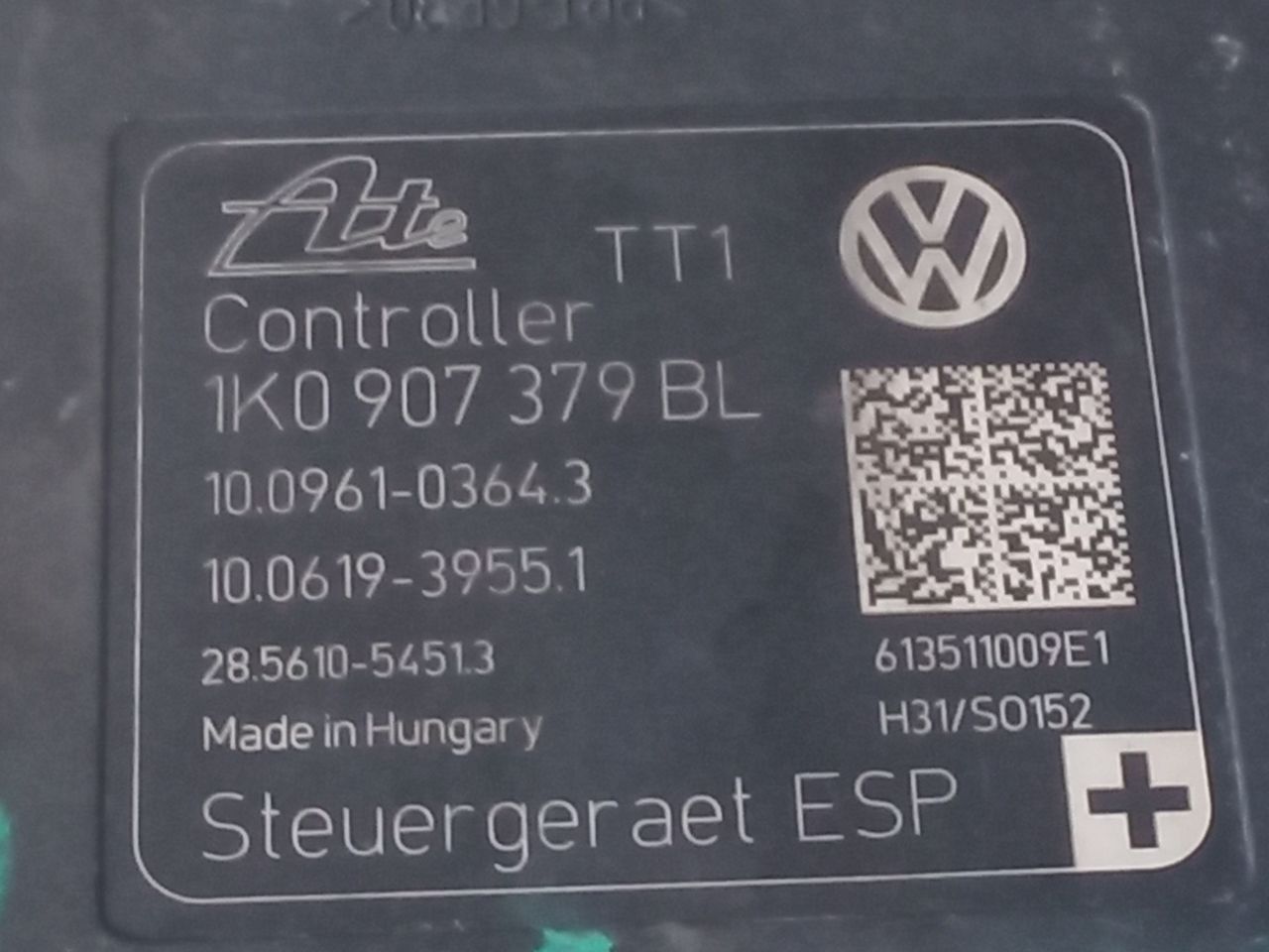 Used 2014 Volkswagen JETTA ID 1K0614517DEBEF - Stock #H19715