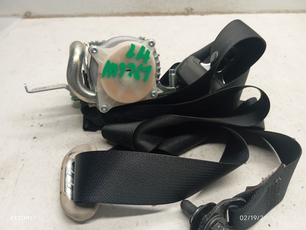 Used 2016 Honda CIVIC retractor - Stock #H19767