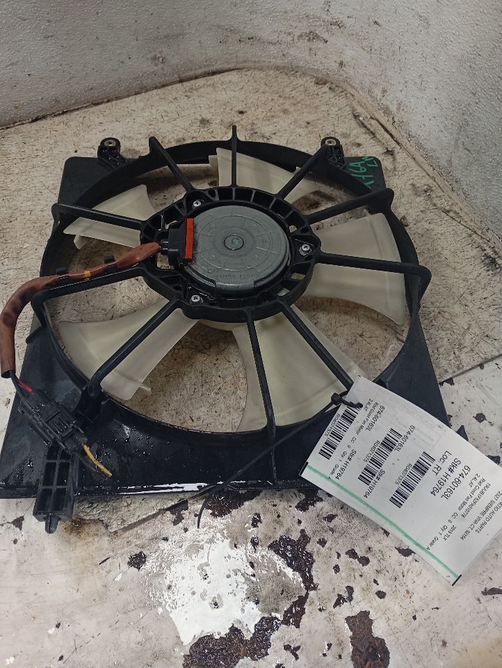 2015 Acura TLX Rad Cond Fan Motor