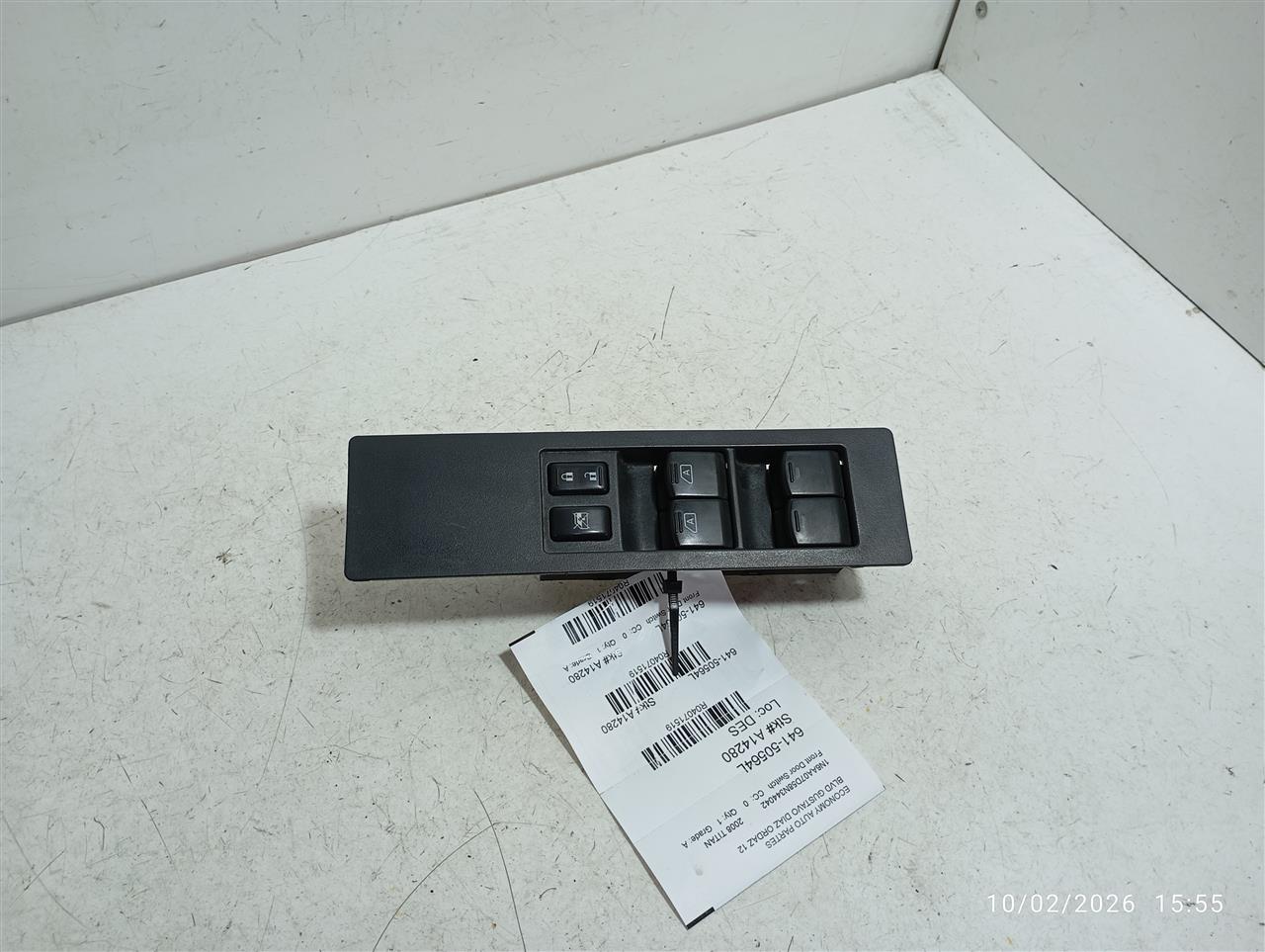 Used 2008 Nissan TITAN Front Door Switch - Stock #A14280