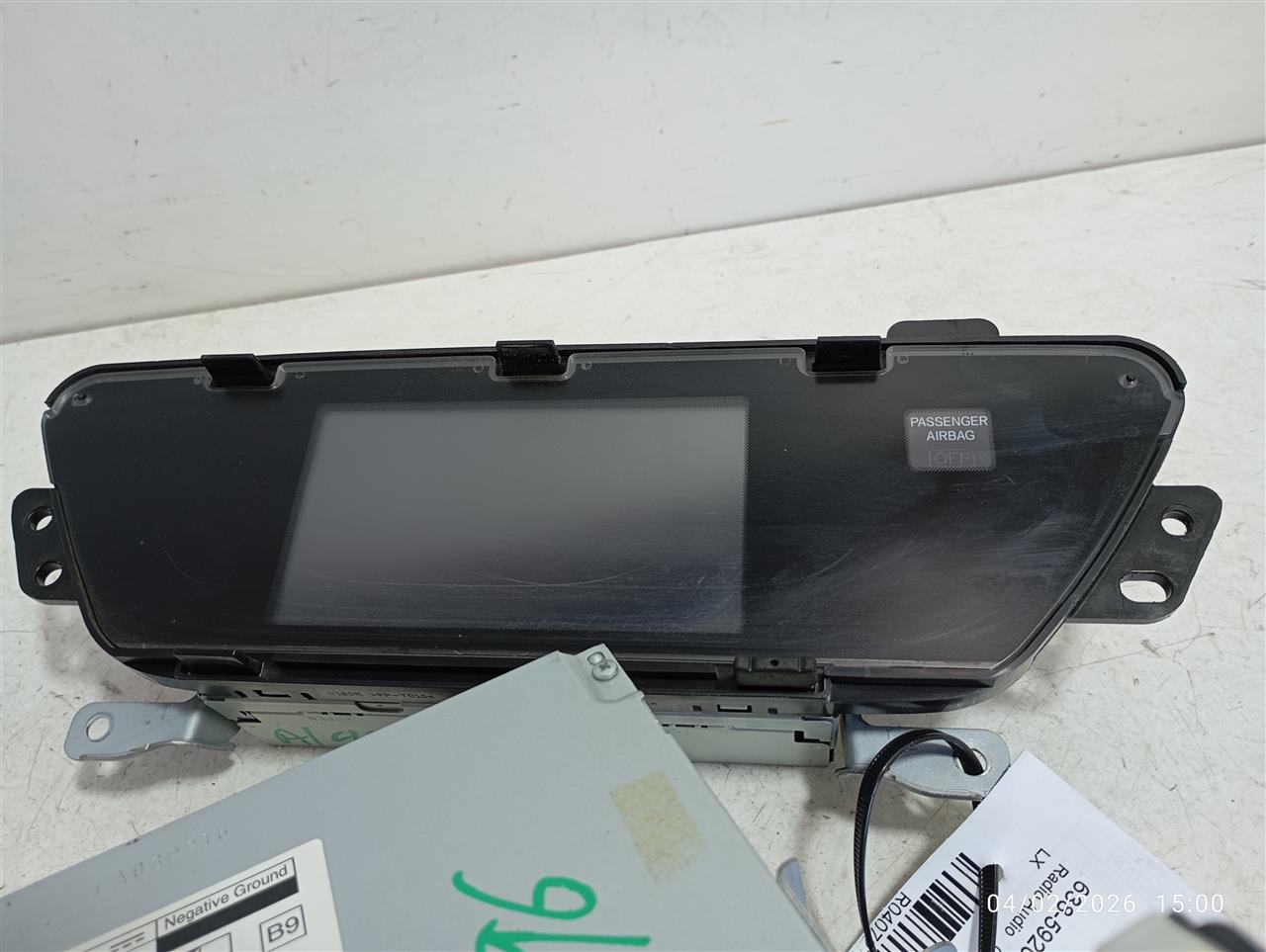 Used 2014 Honda CR-V Radio Audio - Stock #A14296