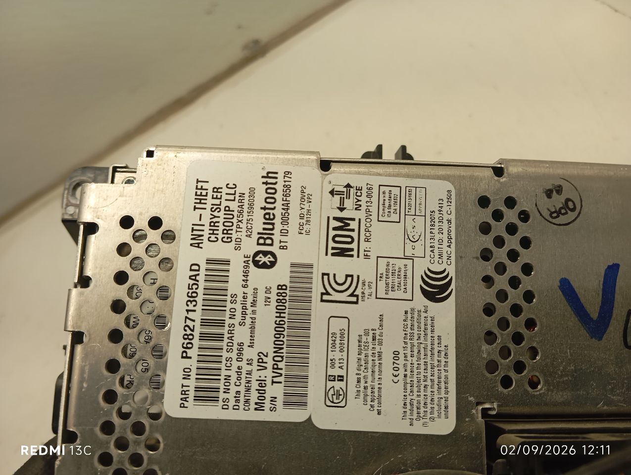 Used 2016 Chrysler DODGE 1500 PICKUP satellite radio (Sirius) - Stock #H19884