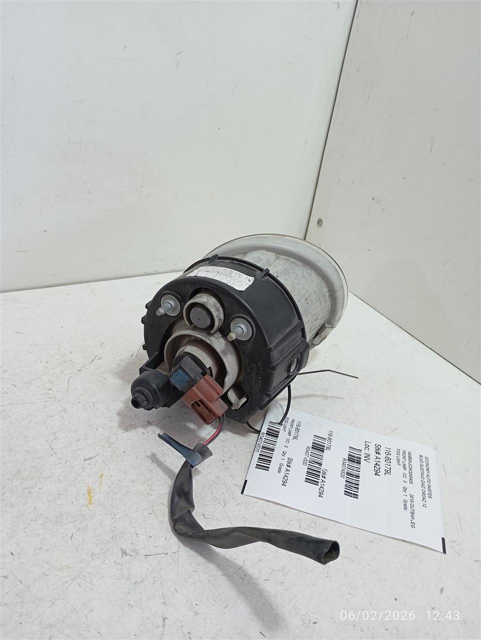 2019 Subaru LEGACY Front Lamp