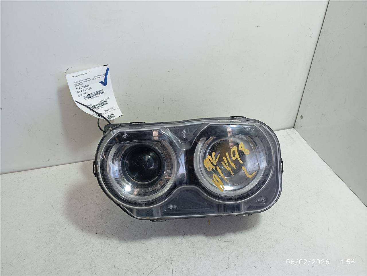 2017 Chrysler CHALLENGER Headlamp Assembly