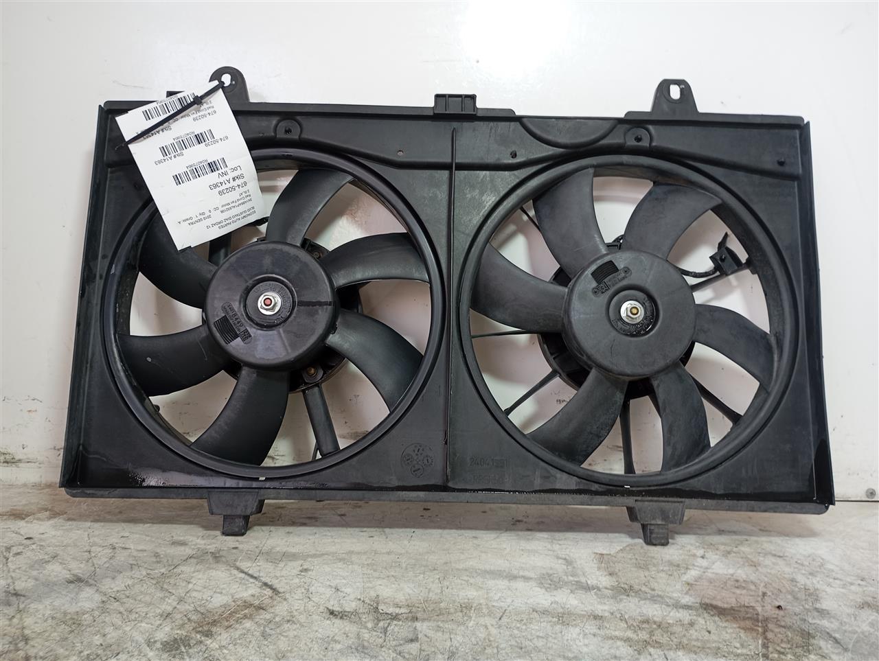 2010 Nissan SENTRA Rad Cond Fan Motor