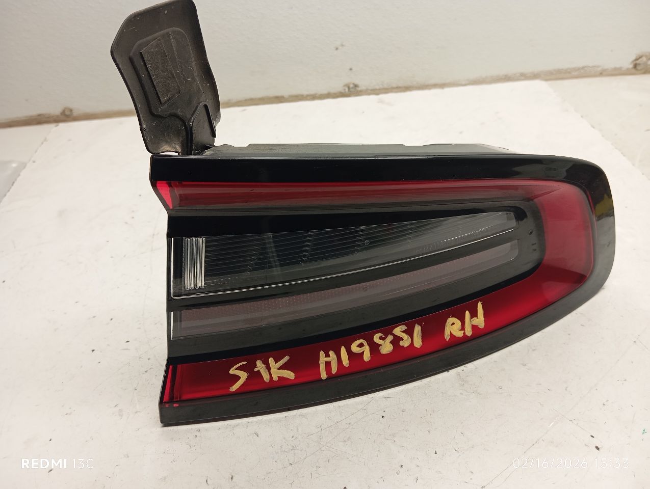 2019 Chrysler CHARGER Tail Lamp