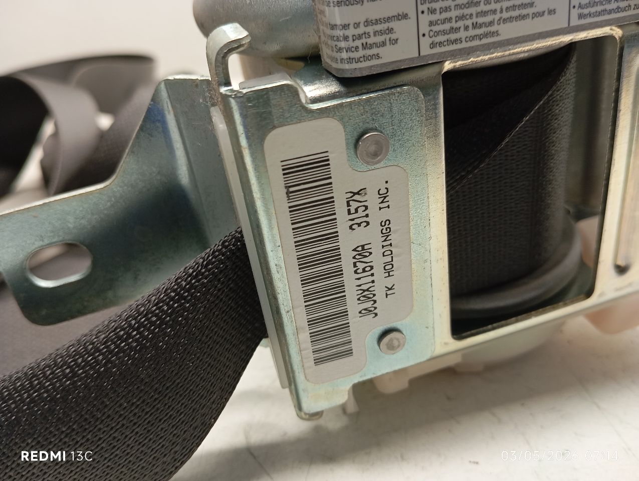 Used 2013 Honda ACCORD retractor - Stock #H19840