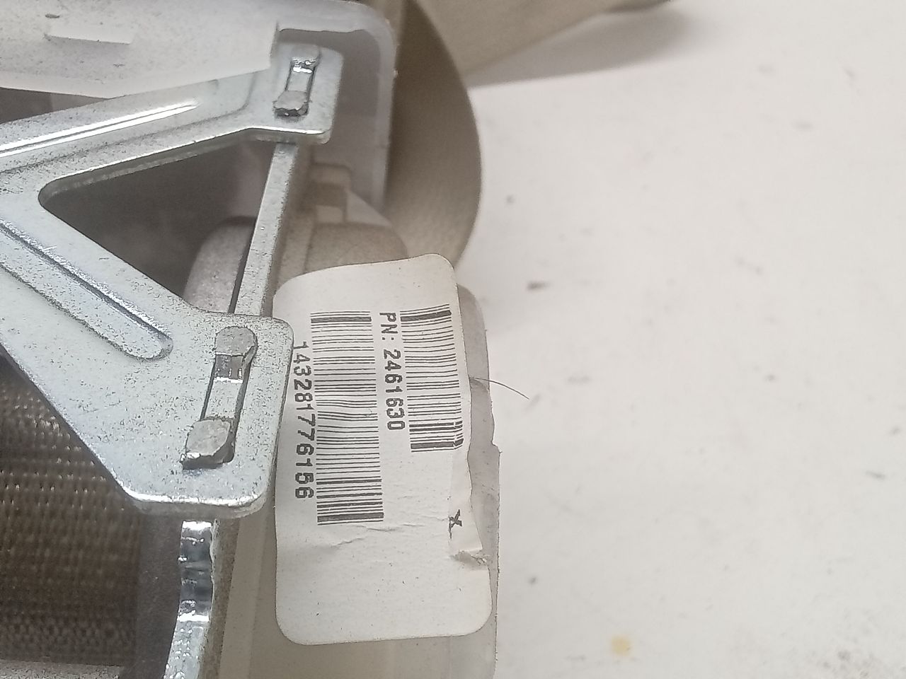Used 2015 Honda ACCORD retractor - Stock #H19842