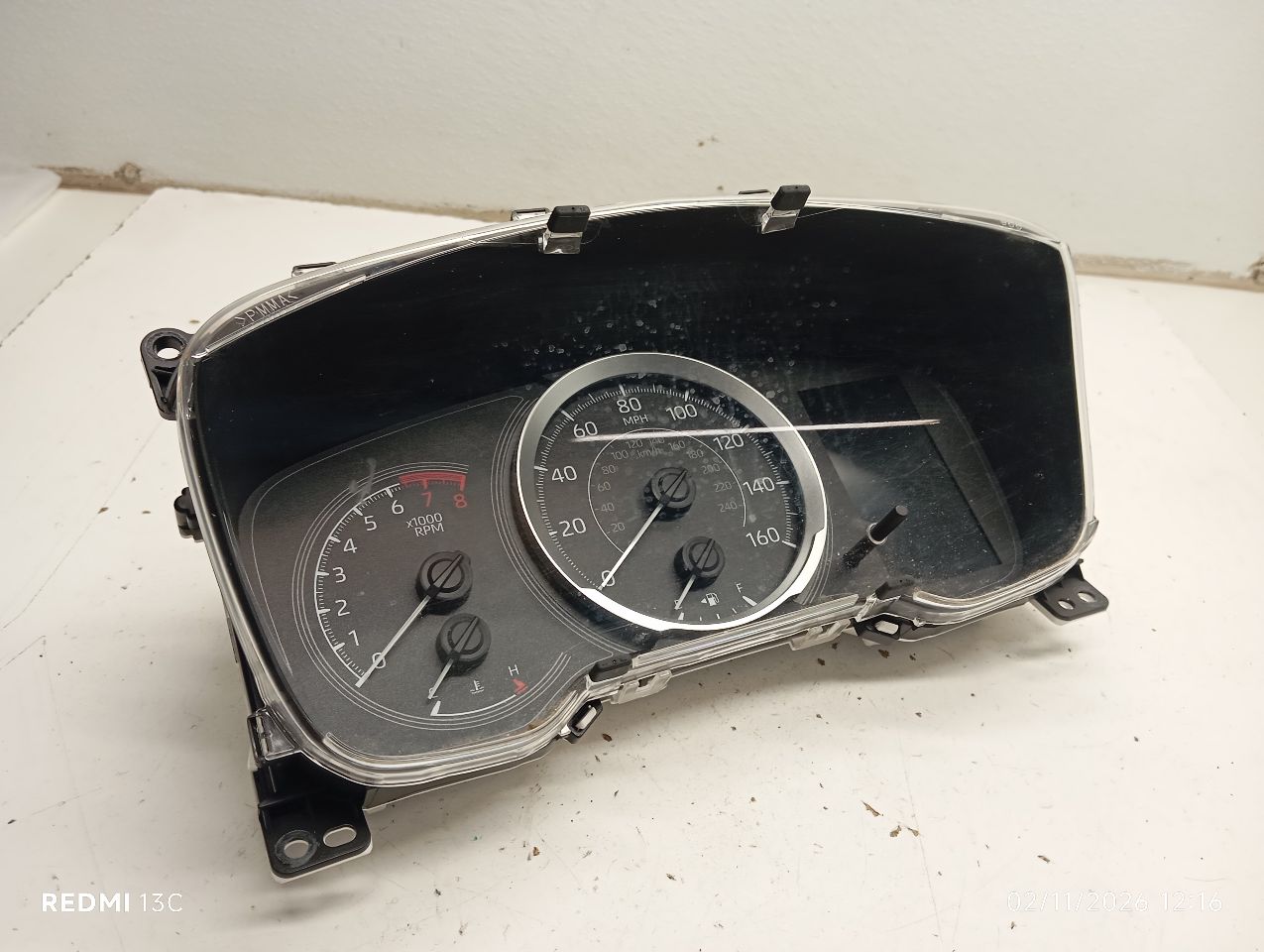 Used 2021 Toyota COROLLA Speedo Head/Cluster - Stock #H19653