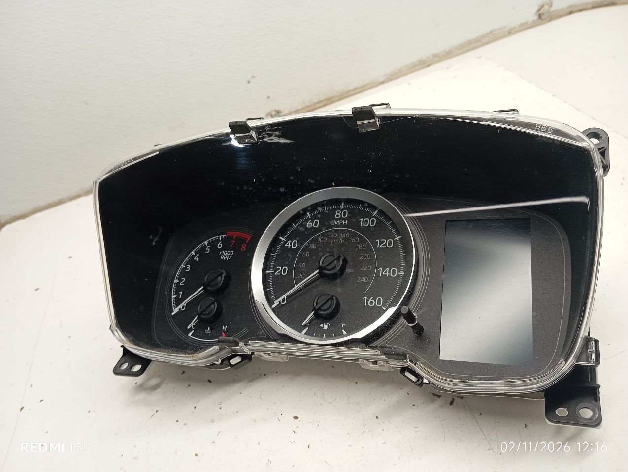 Used 2021 Toyota COROLLA Speedo Head/Cluster - Stock #H19653