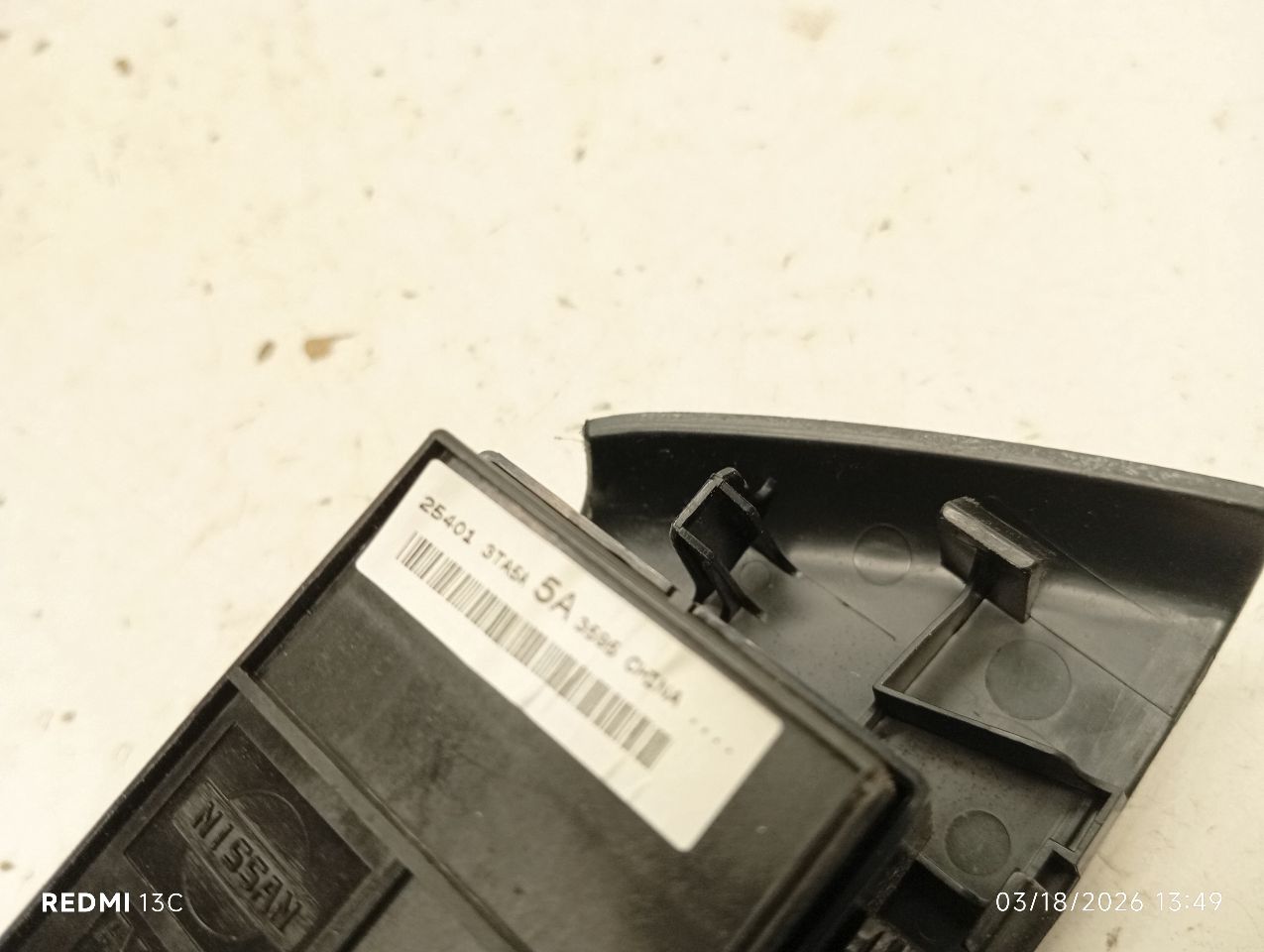 Used 2016 Nissan ALTIMA w/o passenger side automatic up and down window - Stock #H19957