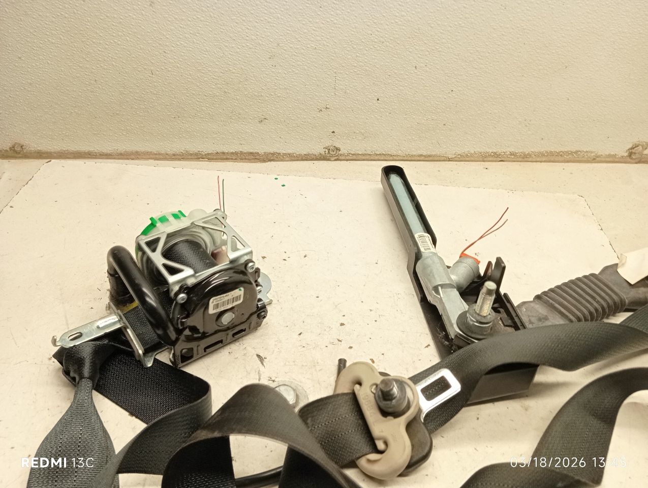 Used 2016 Nissan ALTIMA Seat Belt, Front - Stock #H19957