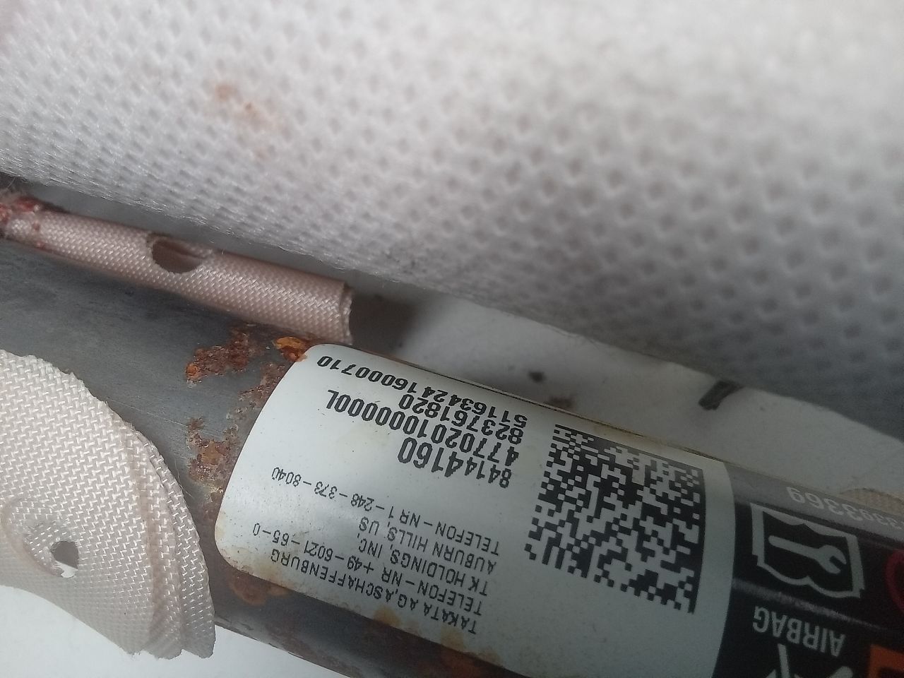 2017 MALIBU General Motors Air Bag
