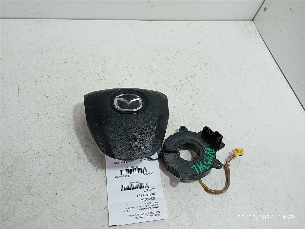 2013 Mazda MAZDA CX-9 Air Bag