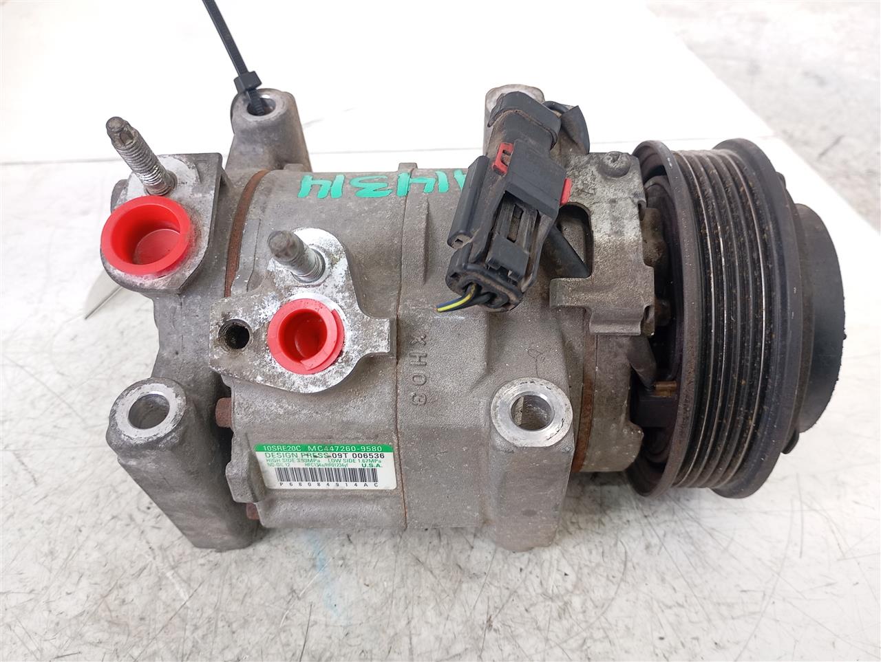 Used 2017 Chrysler JOURNEY AC Compressor - Stock #A14314