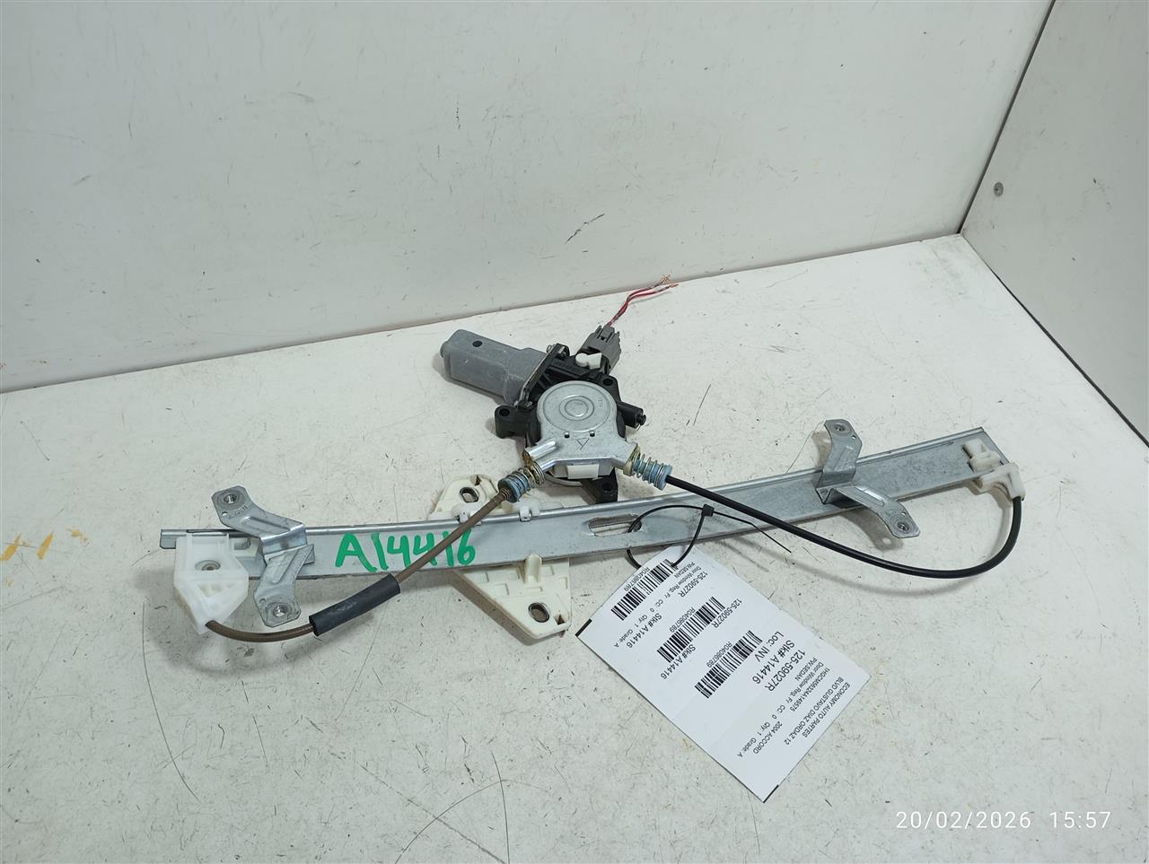 2004 Honda ACCORD Door Window Reg, Fr