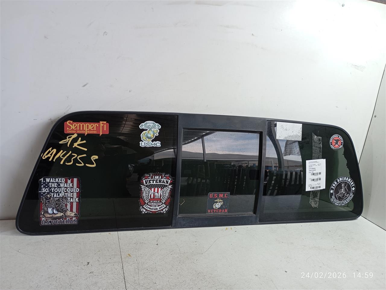 2001 Ford FORD F150 PICKUP Back Glass