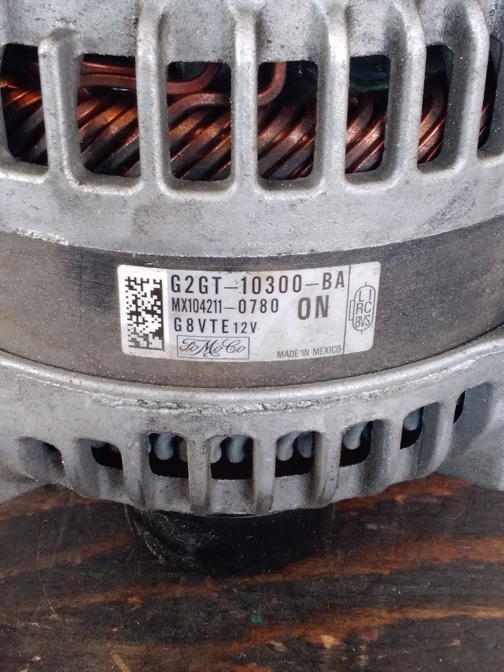 Used 2018 Ford MKC Alternator - Stock #N00080