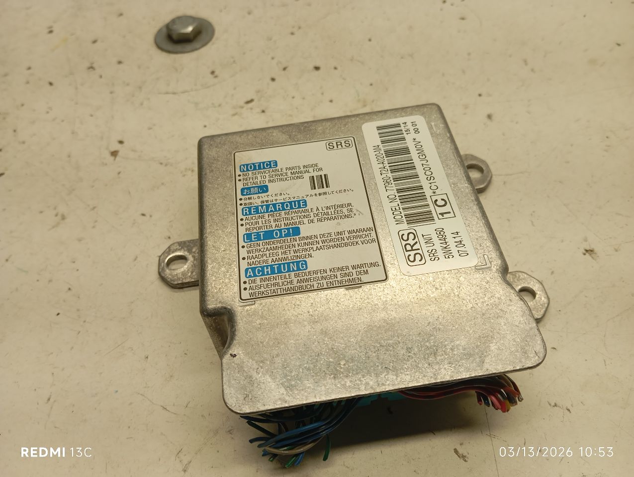 Used 2014 Honda ACCORD Sdn - Stock #H20065
