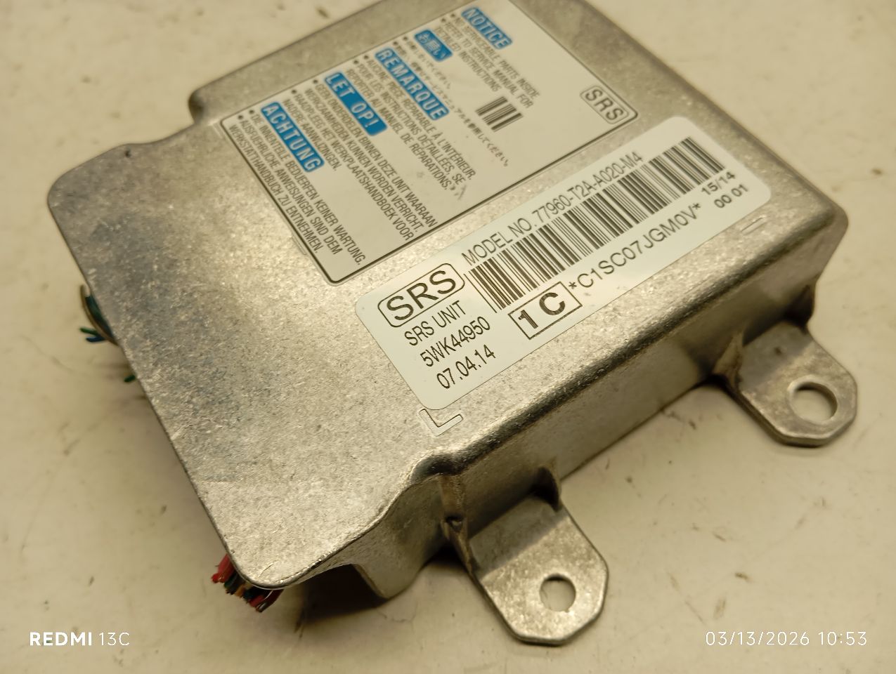 Used 2014 Honda ACCORD Sdn - Stock #H20065
