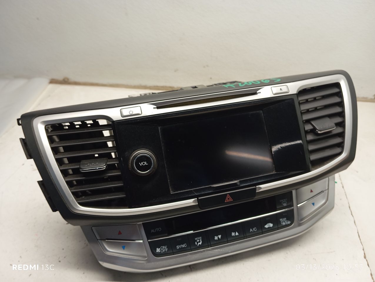 Used 2014 Honda ACCORD navigation - Stock #H20065