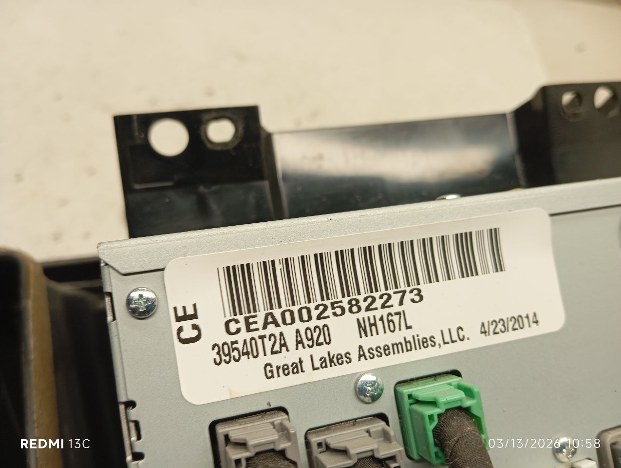Used 2014 Honda ACCORD navigation - Stock #H20065