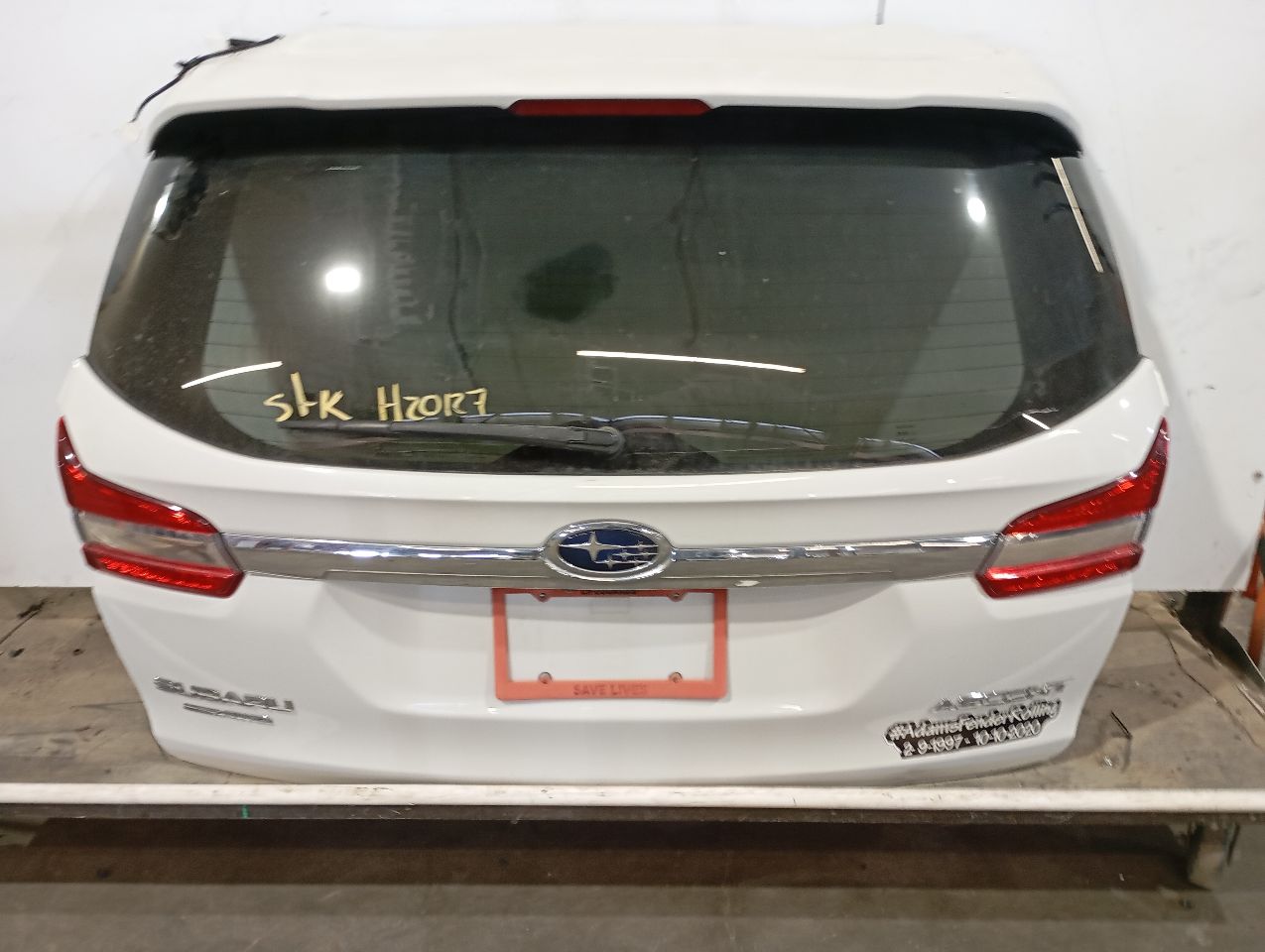2020 Subaru ASCENT Decklid  Tailgate