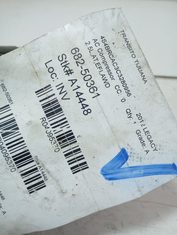 2012 LEGACY Subaru AC Compressor