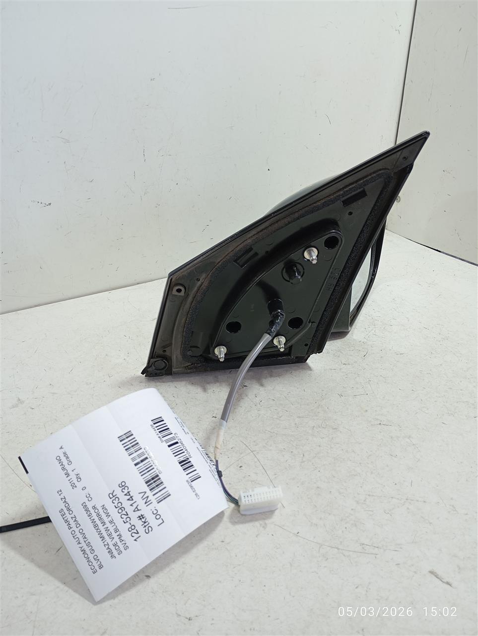 Used 2011 Nissan MURANO Side View Mirror - Stock #A14436